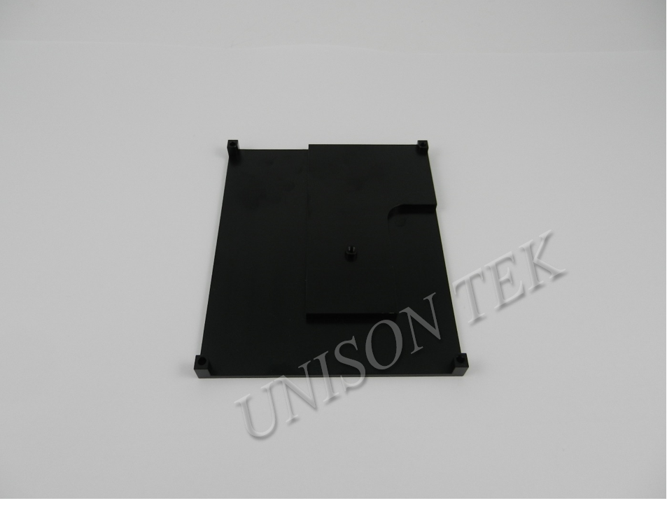 Aluminum Milled Part With Black Anodize